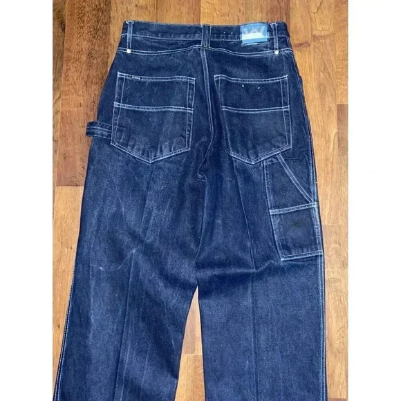 Vintage Webs Original Jeanwear Blue Baggy Jeans Customize Size 20 - Picture 3 of 7